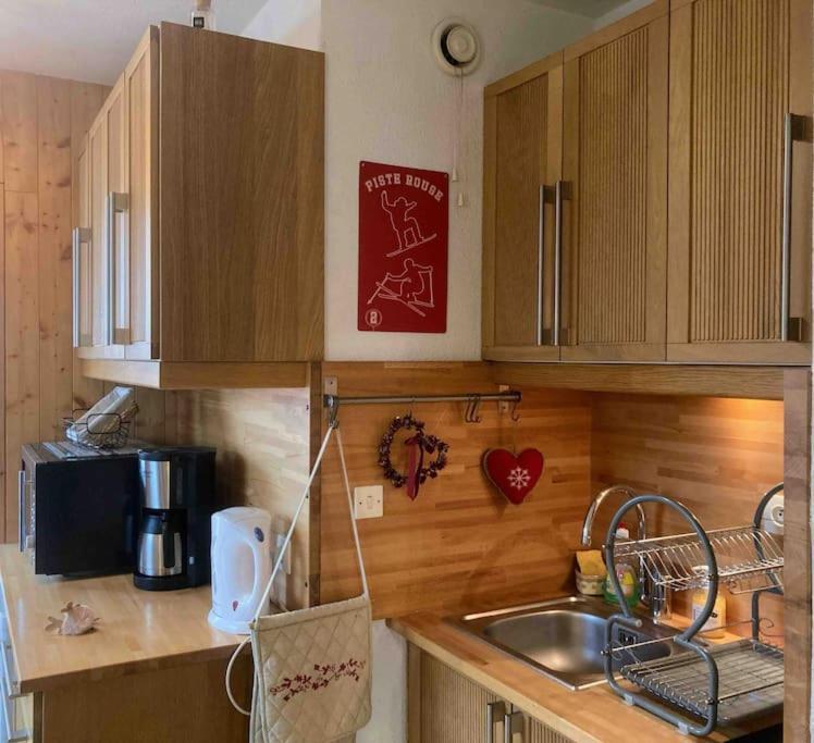 T2 Pour 4 Pers Style Chalet Pied Des Pistes Bolquere Pyrenees 2000 外观 照片