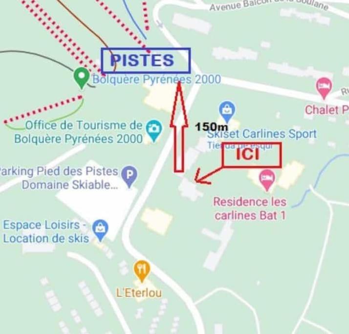 T2 Pour 4 Pers Style Chalet Pied Des Pistes Bolquere Pyrenees 2000 外观 照片
