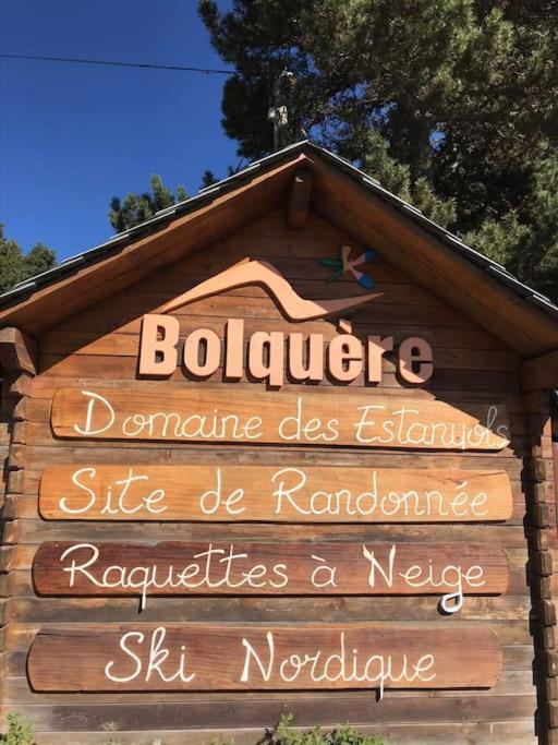 T2 Pour 4 Pers Style Chalet Pied Des Pistes Bolquere Pyrenees 2000 外观 照片